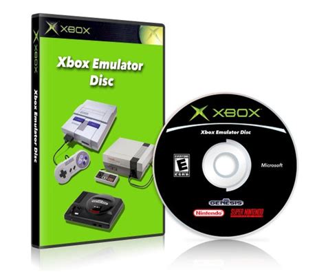 Xbox Emulator Disc for the Original Xbox NES Genesis SNES