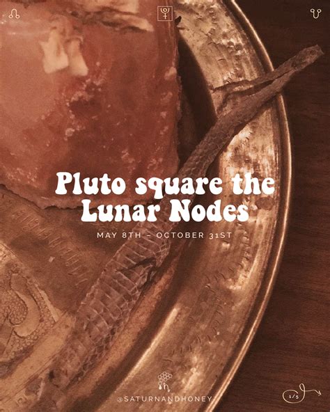 Pluto square the Lunar Nodes Transit 2023: Ripe for Change — saturn and ...