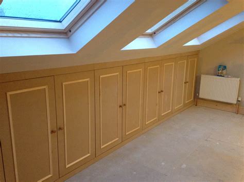 Bespoke eaves storage and double wardrobe in Acton W3 | Eaves storage, Attic bedroom storage ...