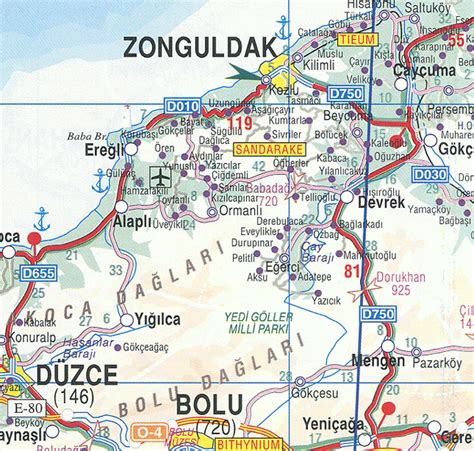 Zonguldak Map