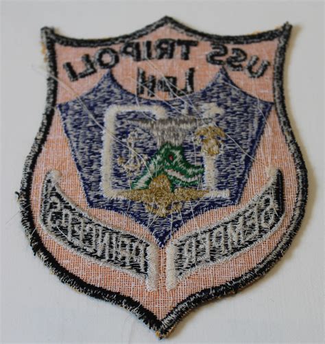 USS Tripoli LPH-10 Iwo-Class Amphibious Assault Patch – Rolyat Military ...