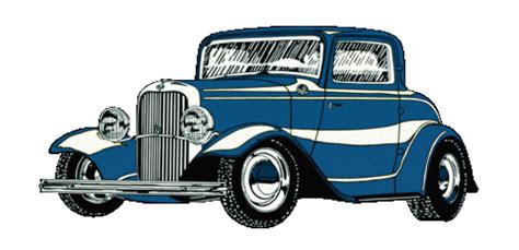 Driving Classic Car Sticker by Hi-Lustre Products for iOS & Android | GIPHY