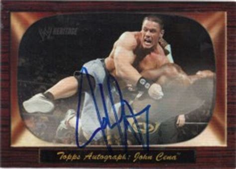 John Cena Cards, Autograph and Memorabilia Guide