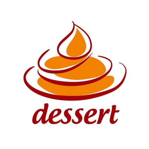 Sweet dessert logo vector free download