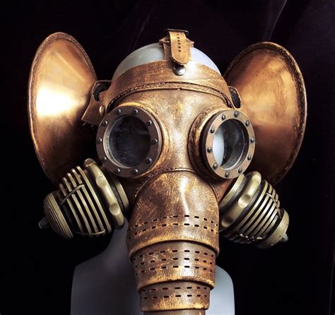 If It's Hip, It's Here (Archives): Steampunk Gas Masks & Helmets So ...