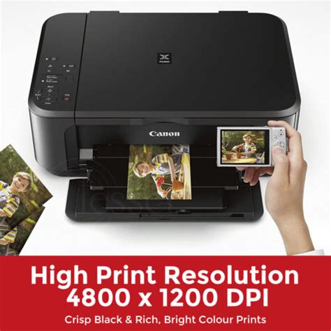 Canon PIXMA TR4660BK 4in1 Inkjet Printer Wireless Scanner Copier Fax ...