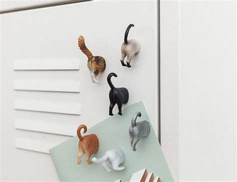 Kikkerland Cat Butt Magnets - Bekah Kate's (Kitchen, Kids & Home)