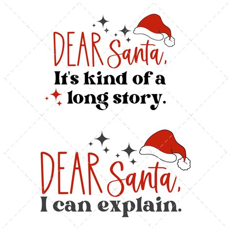 FREE Dear Santa CHRISTMAS SVG - The Girl Creative