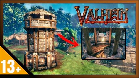 Valheim: How To Build Stone Tower -Circular WatchTower- (Build Guide) | Watch tower, Tower, Building