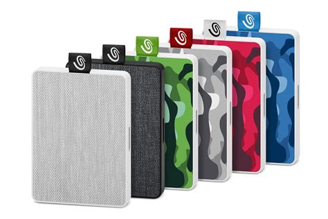 Seagate's latest portable SSDs are wrapped in fabric and camo | Engadget