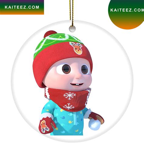 2022 Cocomelon Christmas Tree Double Side Christmas Ornament - Kaiteez