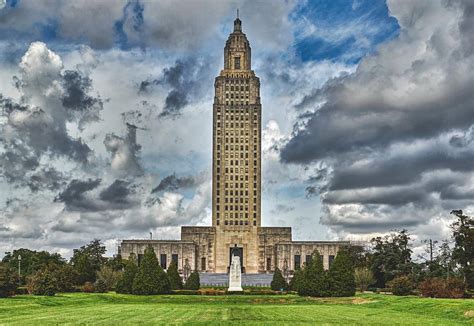 The Louisiana State Capitol Photograph by Mountain Dreams - Fine Art ...