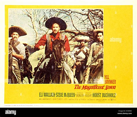 THE MAGNIFICENT SEVEN, Eli Wallach, 1960 Stock Photo - Alamy