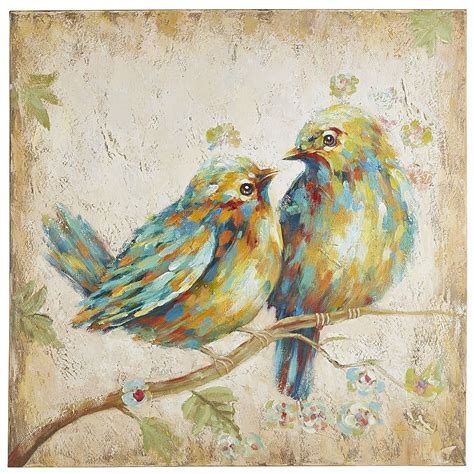 Quirky Birds Art | Nature canvas painting, Bird art, Art