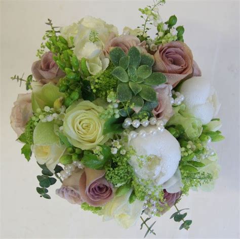 The Flower Magician: Pale Green and Vintage Wedding Bouquet | Vintage ...