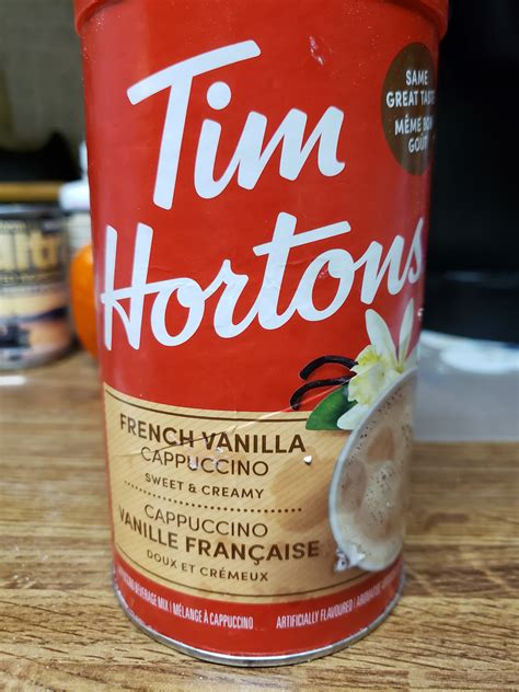 Tim Hortons French Vanilla Cappuccino Mix reviews in Coffee - ChickAdvisor