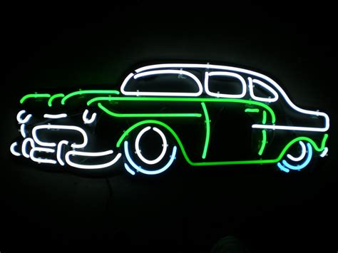 Neon Sign Of A 55 Chevy | Neon signs, Cool neon signs, Neon