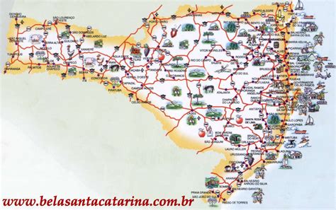 Mapa de Santa CatarinaMinuto Ligado