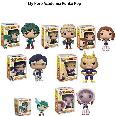 My Hero Academia Funko Pop, Toys & Games, Bricks & Figurines on Carousell