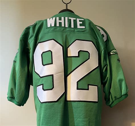 Vintage Philadelphia Eagles Jersey Reggie Weiß NFL Grail - Etsy.de