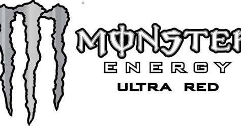 Red Monster Energy Logo - LogoDix