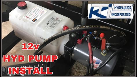 Mophorn Hydraulic Pump 12v Hydraulic Motor Hydraulic Power Unit Dump ...