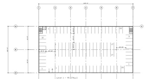 Parking Garage Floor Plan - floorplans.click