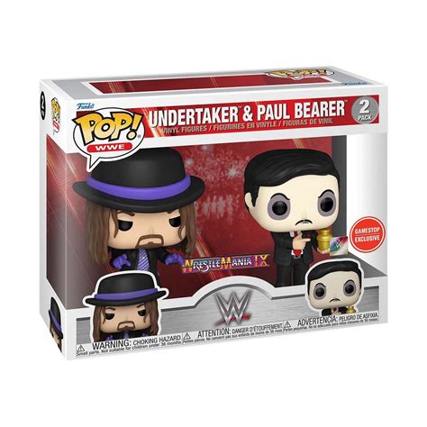 WWE - The Undertaker and Paul Bearer (with WrestleMania IX Pin) Exclus ...