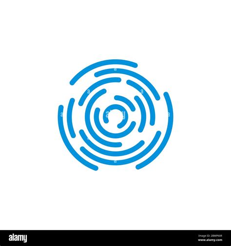 Abstract Whirlpool Logo Template Illustration Design. Vector EPS 10 Stock Photo - Alamy