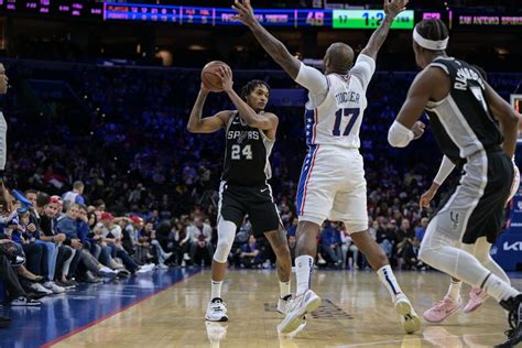 Spurs' Devin Vassell Discusses Recipe for Defeating Sixers - Sports Illustrated Philadelphia ...