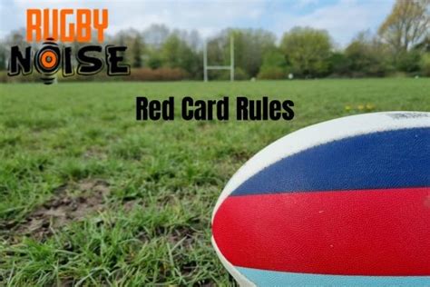 How do red cards work in rugby? – Rugby Noise