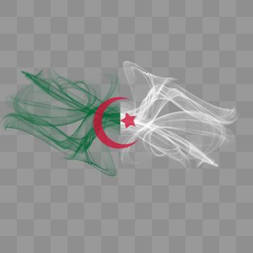 Algerian Flag Happy Independence Day, Smoke Effect Flag, Algeria ...