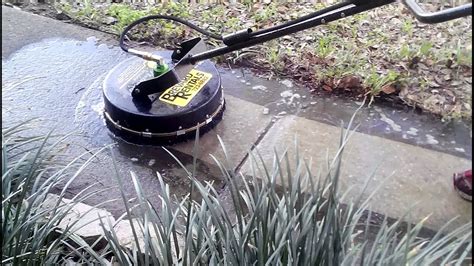 Surface Cleaner Pressure Washer Attachment - YouTube