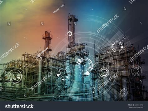 Modern Manufacturing Industry Mechanization Concept Abstract Stock Photo 503034946 | Shutterstock