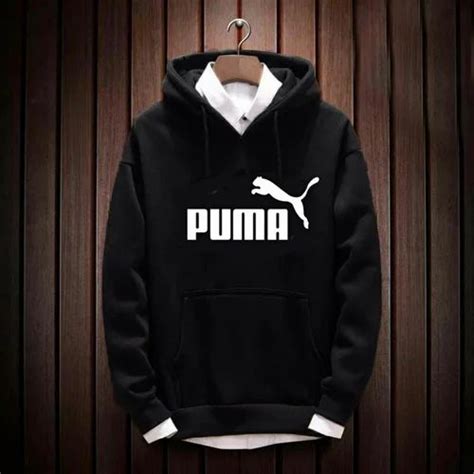 Puma Hoddies - Black at Rs 650/piece | Man Hoodies | ID: 2852701159212