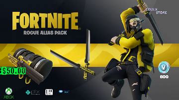 Fortnite - Rogue Alias Pack - Fortnite - Skins Fortnite - GGMAX