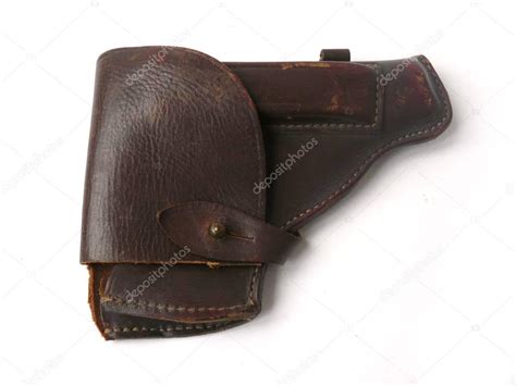 Vintage holster PM Makarov pistol, officer's holster Pistol holster Leather holster Revolver ...