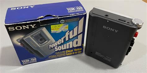 SONY CASSETTE RECORDER TCM-150, Hobbies & Toys, Memorabilia ...