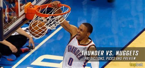 Thunder vs Nuggets Predictions, Picks & Odds – November 2016