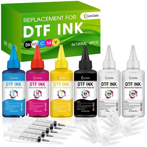 Buy Premium DTF Ink 600ML- DTF Transfer Ink for PET Film, Refill for ...