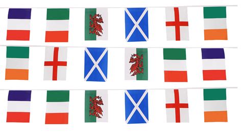 Six Nations Rugby Bunting and Flags - Flag and Bunting Store