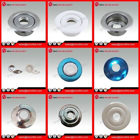 Recessed Pendent Fire Sprinkler Escutcheon Plate