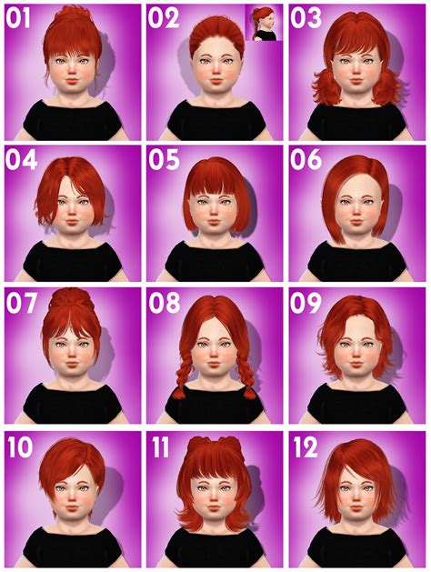 The sims 4 hair cc pack - nelozap