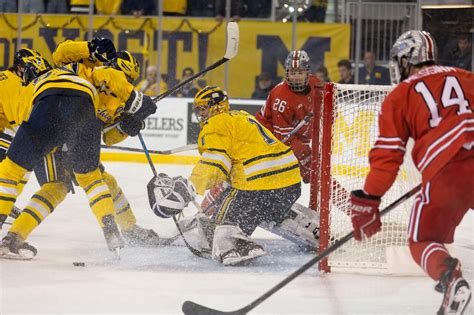 See photos as Michigan defeats Ohio State in second game of series ...