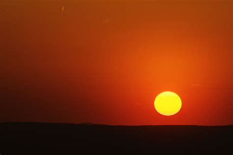 Minimalistic Photo of Sunset | Copyright-free photo (by M. Vorel ...