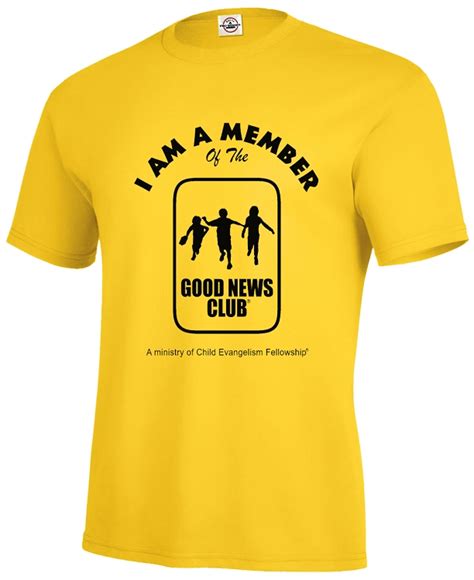 Good News Club t-shirts