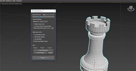 Quad Remesher – New Automatic Retopology Plugin