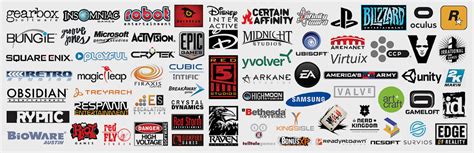 Video Game Companies Logos