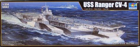 Trumpeter 1:350 05629 USS Ranger CV-4 Model Ship Kit 9580208056296 | eBay