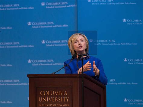 Hillary Clinton to join Columbia as a professor and fellow in global ...